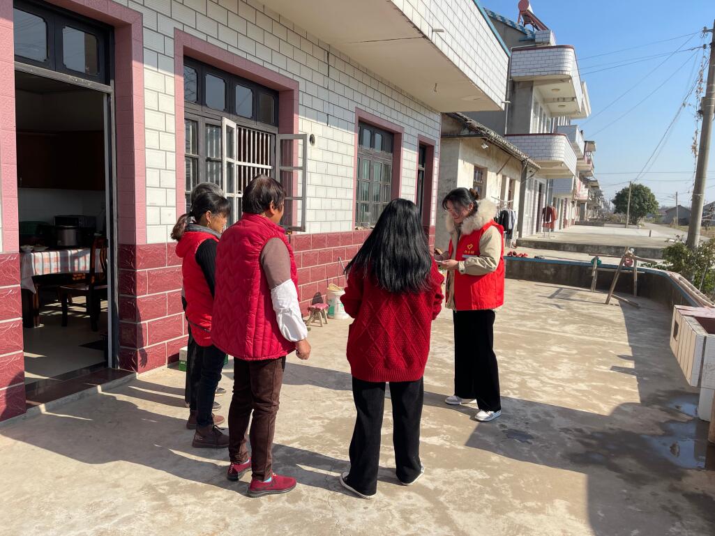 南通市海门区临江镇介云村妇联开展宪法知识宣传活动