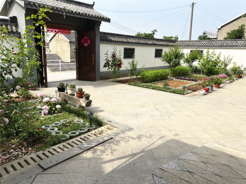 南京市六合区雄州街道乡村振兴一村一画美丽庭院一户一景